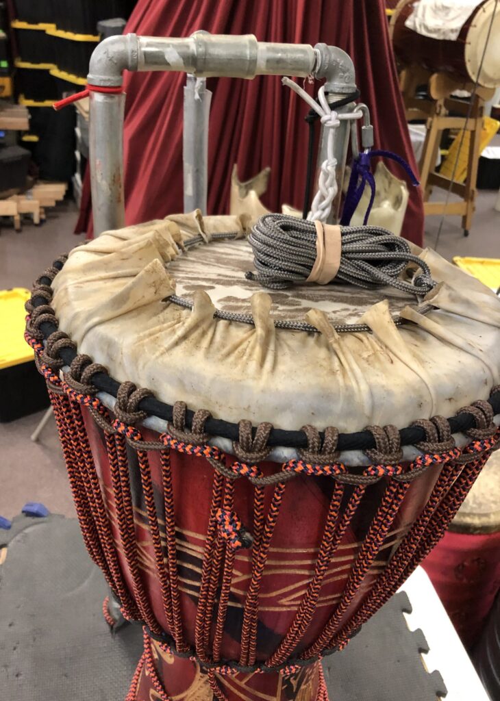 Djembe repair photo